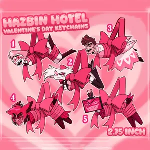 Hazbin Heartbreakers | Hazbin Hotel Keychains