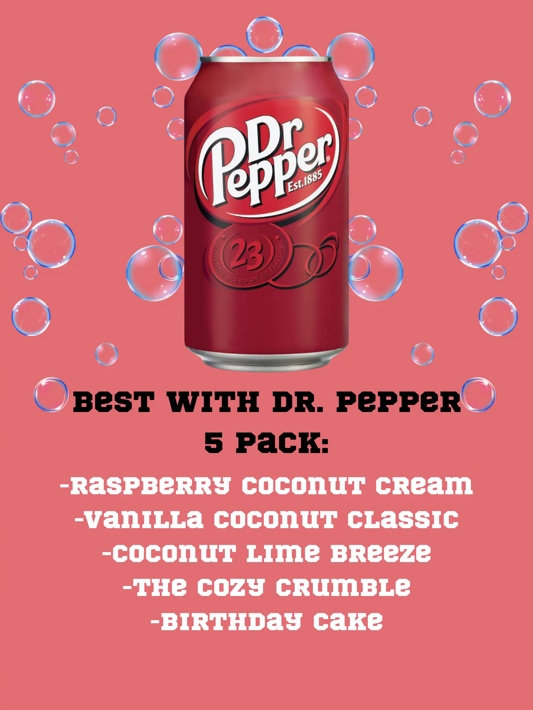 Best with Dr. Pepper 5 Pack