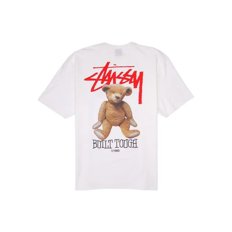 Stussy Men's Built Tough Tee White, from StockX