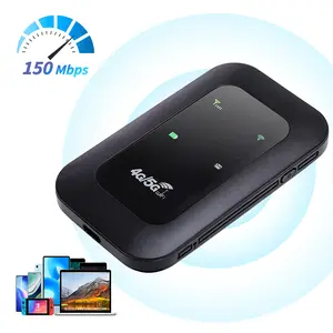 WiFi 4g Lte Mobile Hotspot Router, 150mbps High Speed, Portable WiFi for Home Business RV Cruise