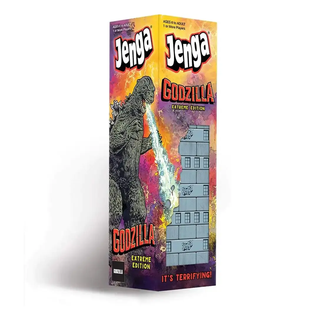 USAopoly Jenga: Godzilla Extreme Edition
