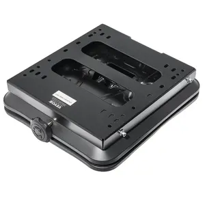 VEVOR Seat Suspension Kit Without Seat Slider Track,  Universal Air Ride Seat Suspension for Zero Turn Lawn Mower, with Dustcover, Tractor Seat Suspension ‎Kit for Forklift, Bulldozers