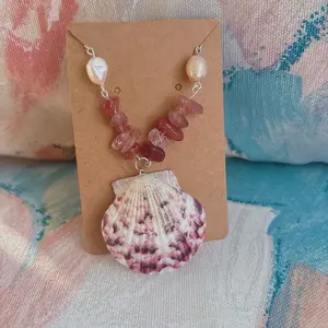 Mermaid’s Jewelry Seashell Necklace