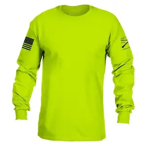 Basic Long Sleeve - Safety Green