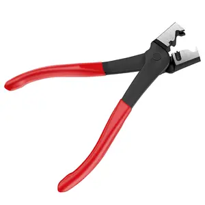 Collar Hose Clip Clamp Pliers Car Repair Hand Tool Water Pipe Clamp Hand-held Tools Vise Car Hose Oil Hose Crimping Plier R Type Fuel Line Pliers