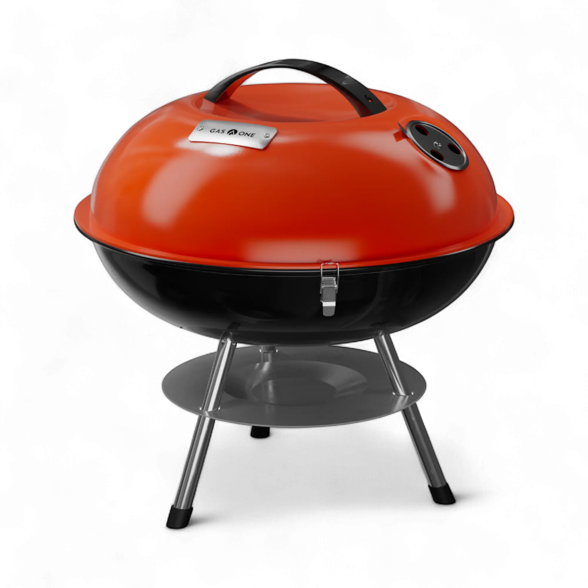 GasOne Charcoal Grill 14" Round Portable Grill with Durable Construction and Versatile Cooking Options