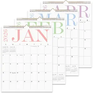 Wall Calendar 2026-2027, Aesthetic Large Wall Calendar -14" x 11" - 24 Monthly Calendar Runs from January 2026 Until December 2027, 2026 Calendar for Office,  and School