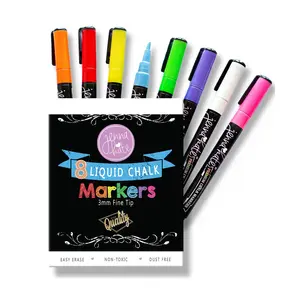 Bistro Chalk Markers 8 Pack  - Fine point chalkboard pens