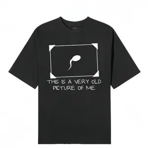 Hilarious Sperm Illustration T Shirt With Witty Old Picture Design Trendy Unisex Streetwear