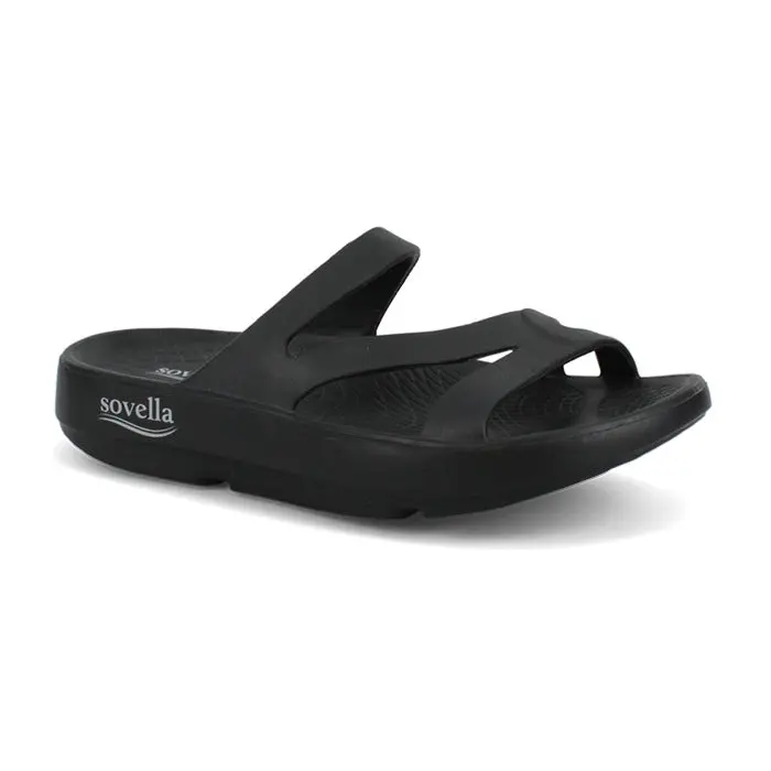 Sovella Active Recovery Sandals Women's PF Slide Black