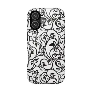 Halloween Ghostly Vibes Impact-Resistant Phone Case