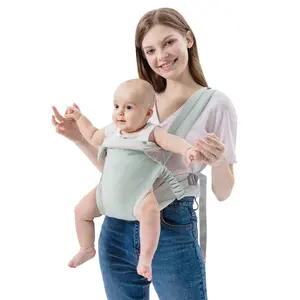 Adjustable Breathable Strap, Perfect For Infants Under 25 Pounds Baby Carrier With Pocket For Newborns To Toddlers, 4-In-1 Easy To Wear Ergonomically