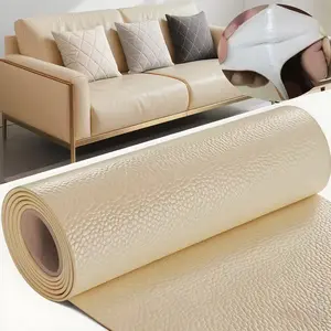 Self-Adhesive Leather Repair Patch 20x54 Inch Waterproof PVC Textured Synthetic for Car Seats Couch Chair High-Quality Durable Easy Clean Eco-Friendly Customizable Size
