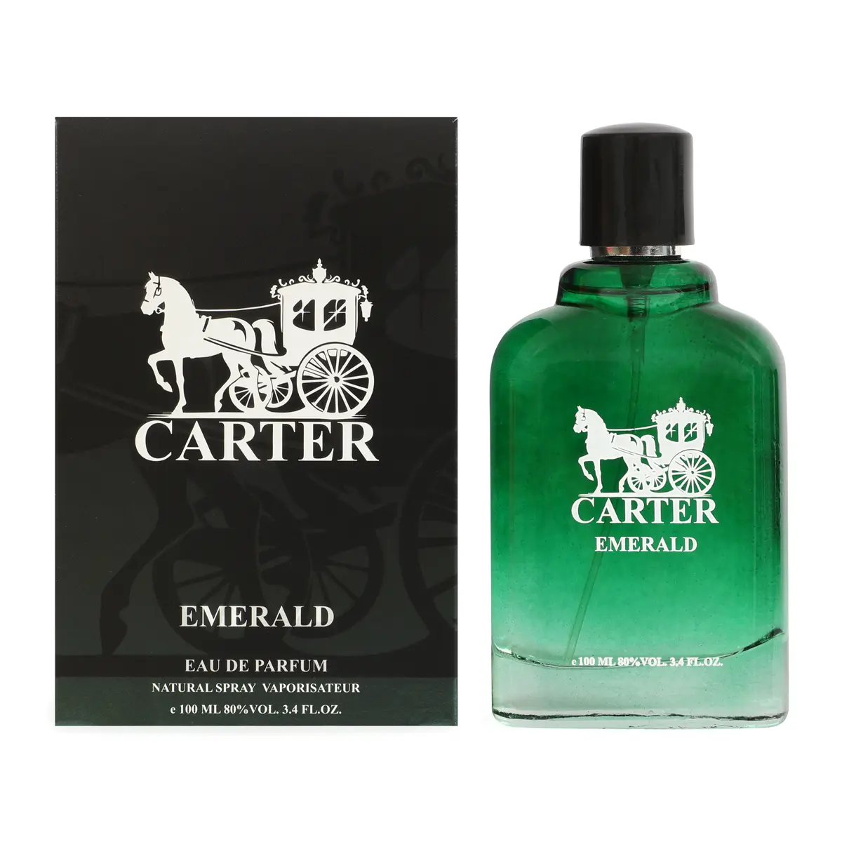 EBC Carter Emerald Eau De Parfum Natural Spray for Men 100Ml 3.4fl.oz.