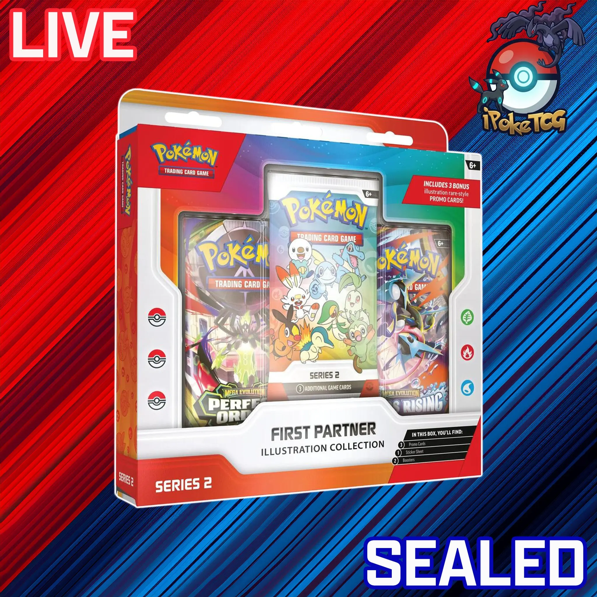 Pokemon TCG: First Partners Series 2 Collection Box