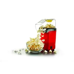 212 MAIN Hot Air Popcorn Maker Machine - Red, Household Kitchen Specialty Appliance