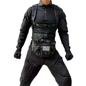 Outdoor Sports Waist Bag for Men & Women, Tactical Belt Pack Chest Bag, Cycling Travel Running Hip Pouch, Multi-Functional Shoulder Crossbody Bag