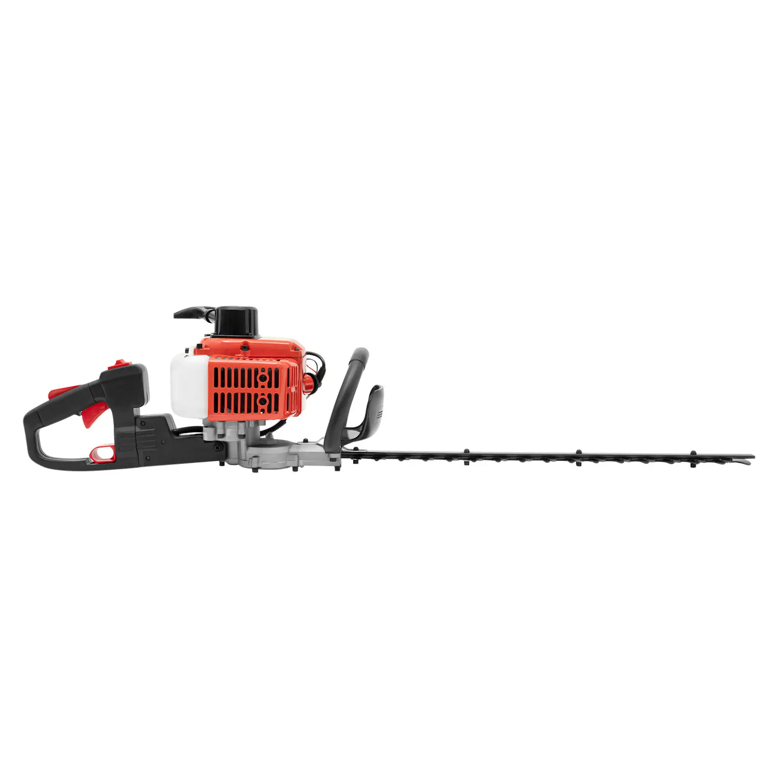 Handheld Petrol Hedge Trimmer - Manual Operation, 25.59in Blade, 0.65kw Power, Anti-Vibration Design, Safety Kit, Convenient Maintenance, Allen Keys, Back Strap, Ideal for Parks & Farms, Christmas Garden Gift, 65Cm