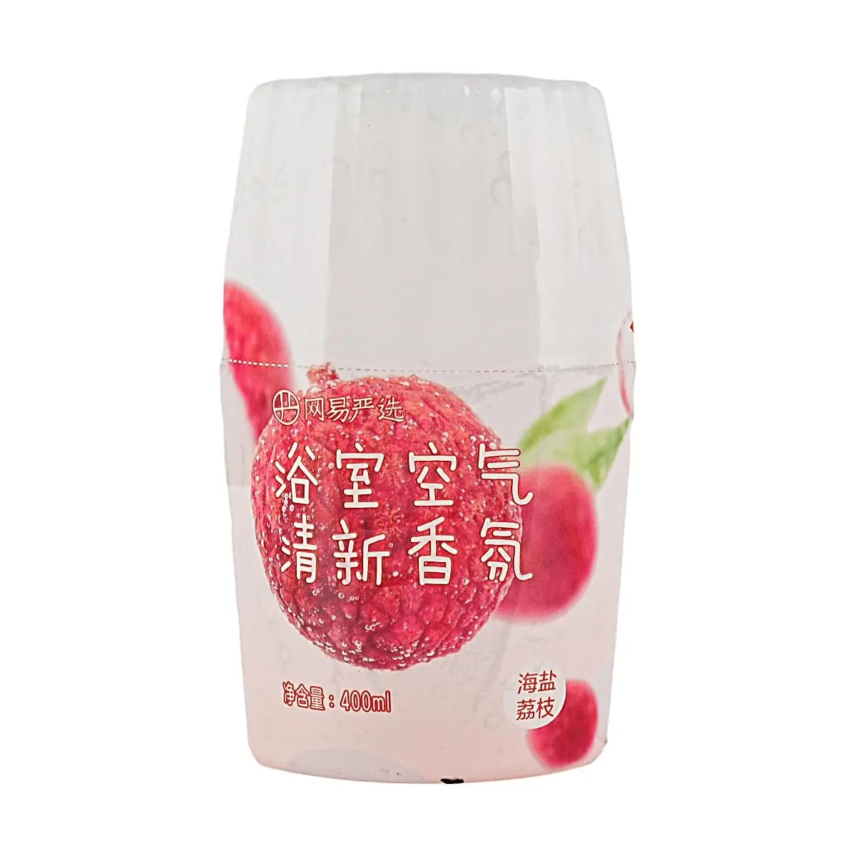LifeEase Sea Salt Lychee Scent Wick Air Freshener - 400ml Long-Lasting Home Aroma Deodorizer for Bathroom Odor Elimination