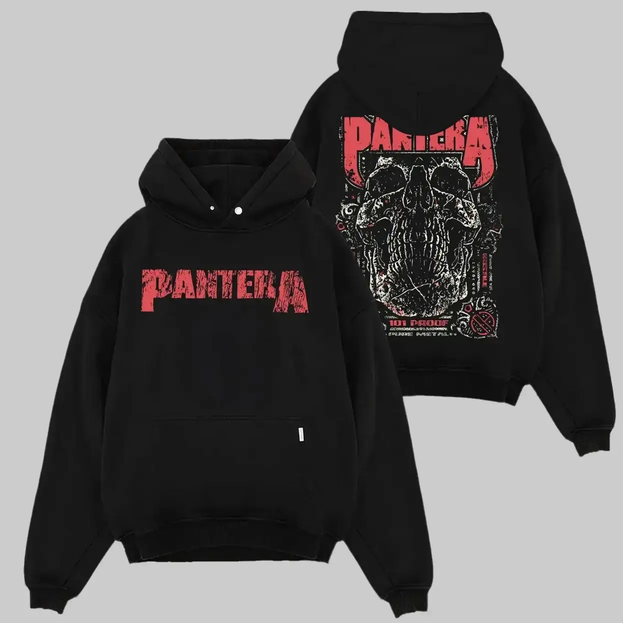 Vintage Pantera Adult Proof Skull T-Shirt , Music Graphic Tee, Rock Band Shirt, Retro Music Tee, Rock Music Lover Shirt, Vintage Band Shirts