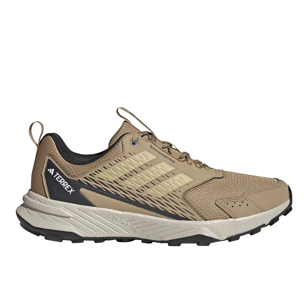 adidas Mens Tracefinder Trail Running Sneakers Shoes - Beige