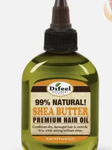Difeel 99% Natural Blend Shea Butter Premium Hair Oil 2.5 oz