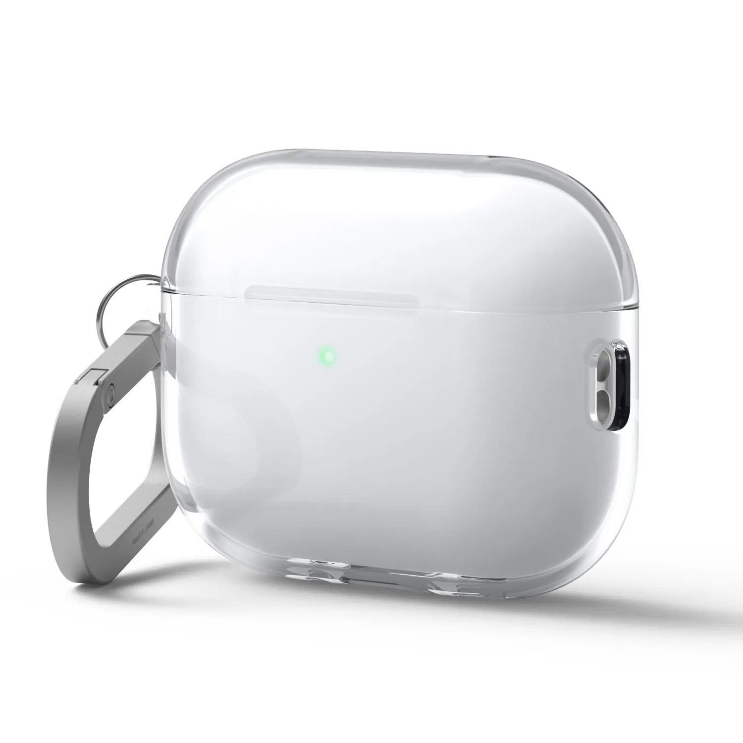 elago Clear Case Compatible with AirPods Pro 3, Carabiner Included