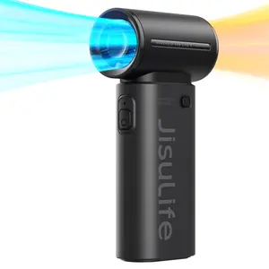 JISULIFE Mini Portable Fan 5000mAh, Fashionable, cool and multifunctional