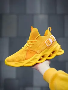 Large Size Breathable Running Shoes for Men & Women, Spring Fall Sports Sneakers, Mesh Casual Athletic Footwear