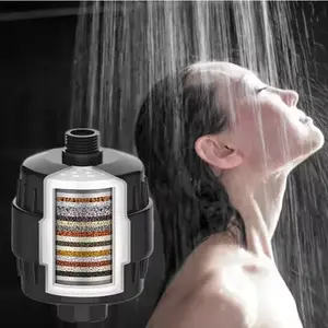 1 Piece 15 Layer Filter Shower Head Set, Pre-Filter Bath Spa Beauty Shower, High Flow Chlorine Removal Water Purifier