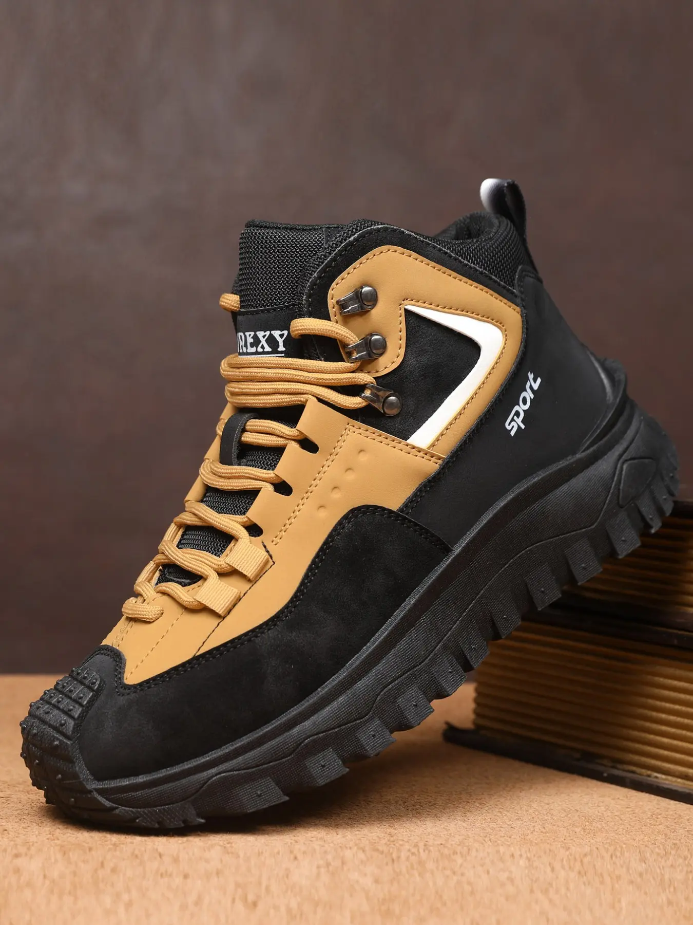 Fashion Men's Boots, Classic Stylish Design for Casual Wear, Comfortable Footwear for All Seasons, Trendy and Versatile Shoes, Walking Shoes, Low Top Boots, All Match Boots