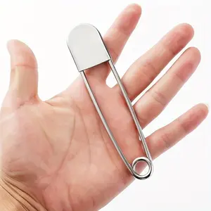 Plus Size Pin, Stainless Steel Wire Large Pin, Large Buckle Pin, Safety Paper Clip, Plus Stable Pin
