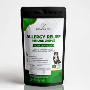 Dog Allеrgy Relief Chews, Immunе Support & Itсh Rеlief for Dogs, Skin and Coat Supplements with Omega 3