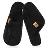 Intini Men's Fur Slide Slippers - Cozy Footwear with Round Toe, Slip-On Ankle Design, Warm Fuzzy Memory Foam, Anti-Slip Sole, Lightweight Winter Indoor Shoes, Cool Gifts for Guys