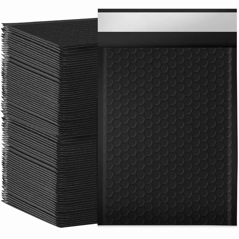 6x9 bubble mailer black 100pcs