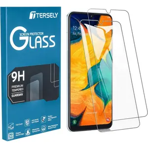 T Tersely Screen Protector for Samsung Galaxy A70/A70S, [2 Pack] Tempered Glass Protective Case-Friendly Anti Scratch Screen Protector Film Guard for Samsung A70 A70S Accessories