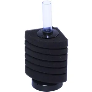 Bio Corner Sponge Filter for Shrimp Breeding and Nano Fish Tanks, Suitable for Up to 15 Gallons