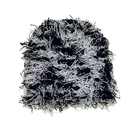 Autumn & Winter Warm Knitted Hat, Soft Comfortable Knitting Beanie Hat, Casual Outdoor Sports Monkey Fur Hat For Men & Women, Outdoor Hats, Beanies