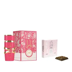 Lattafa Perfumes | Yara Candy + Yara Pink Choco Incense Bundle | 3.4 oz Perfume | Women's Fragrance | Vanilla Rose