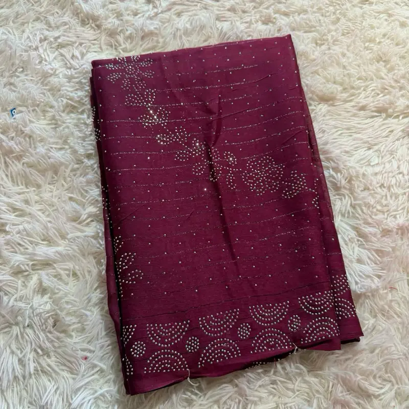 Premium Quality Party Wear Saree with Perfect Picco Work, Ideal for Festivals and Special Occasions