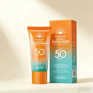 Waterproof Mineral Sunscreen Lotion SPF 50+ PA+++, Lightweight Travel Size Sunblock, Moisturizing Protection for Face and Body
