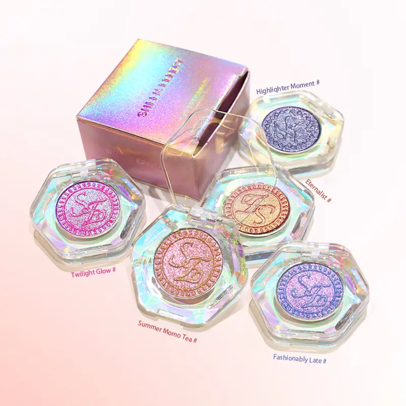 SHEENEFFECT Multichrome Single Eyeshadow, High-Pigment Color-Shifting Pressed Powder, Luxury Cosmetic Shade for Eye Makeup, Multi Chrome Palette, Luxury Shade, High-Pigmented Color-Shifting, Shimmer, 36Months