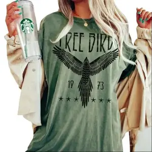 Free Bird Shirt |  Boho TShirt | Free Bird Tee | Eagle Shirt | Thunderbird Shirt | Retro Music Shirt | Vintage Inspired Shirt