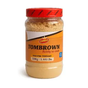 Comas Tom Brown -  500g - Hearty Nutritious West African Dish Rich in Protein Vitamins Minerals Gluten Free Vegan Dairy Free