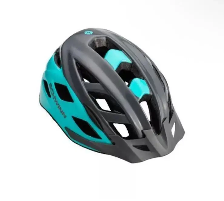 Schwinn Dash Adult Bicycle Helmet - Gray Teal, Full Coverage Shell, Adjustable Strap, 20 Vents for Cooling, 14+ Years Sporty Safety Protective Gear