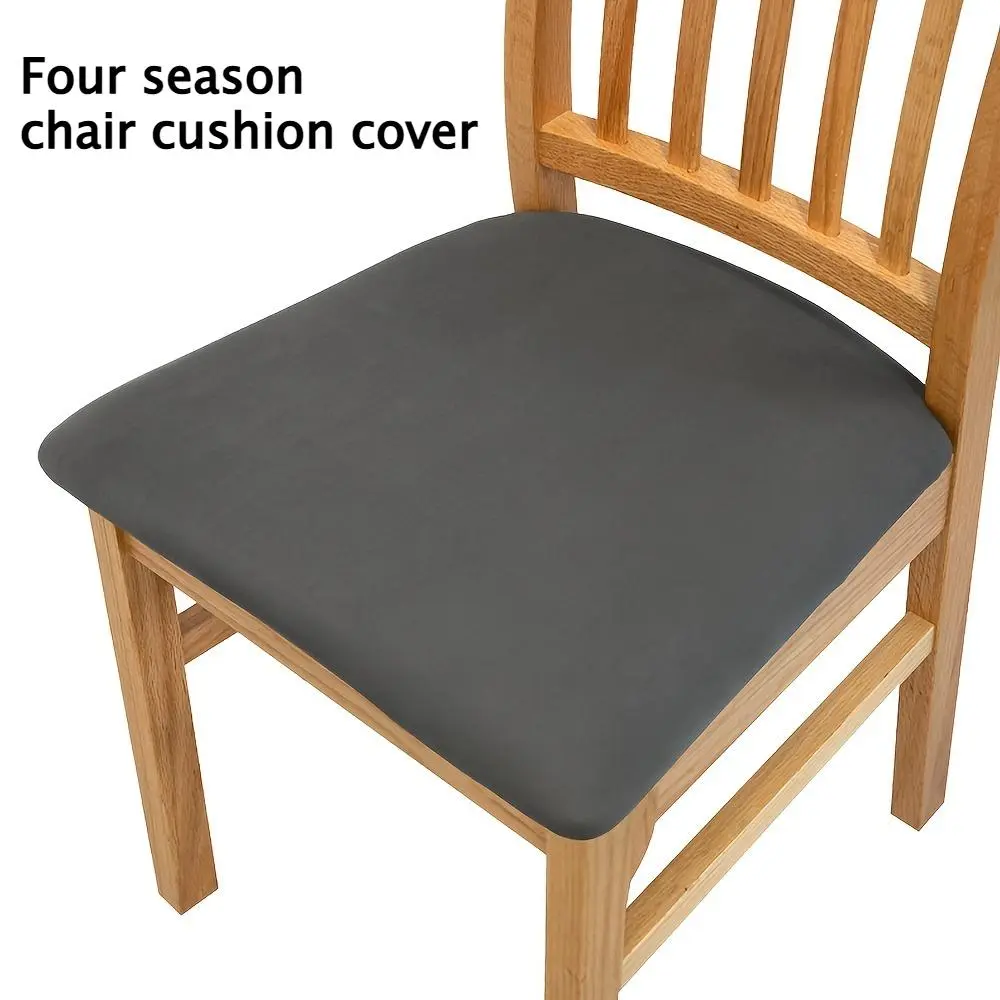 Durable and stylish four season chair cushion cover, suitable for kitchen and dining chairs - protecting and enhancing seat comfort, Dining Chair Slipcovers