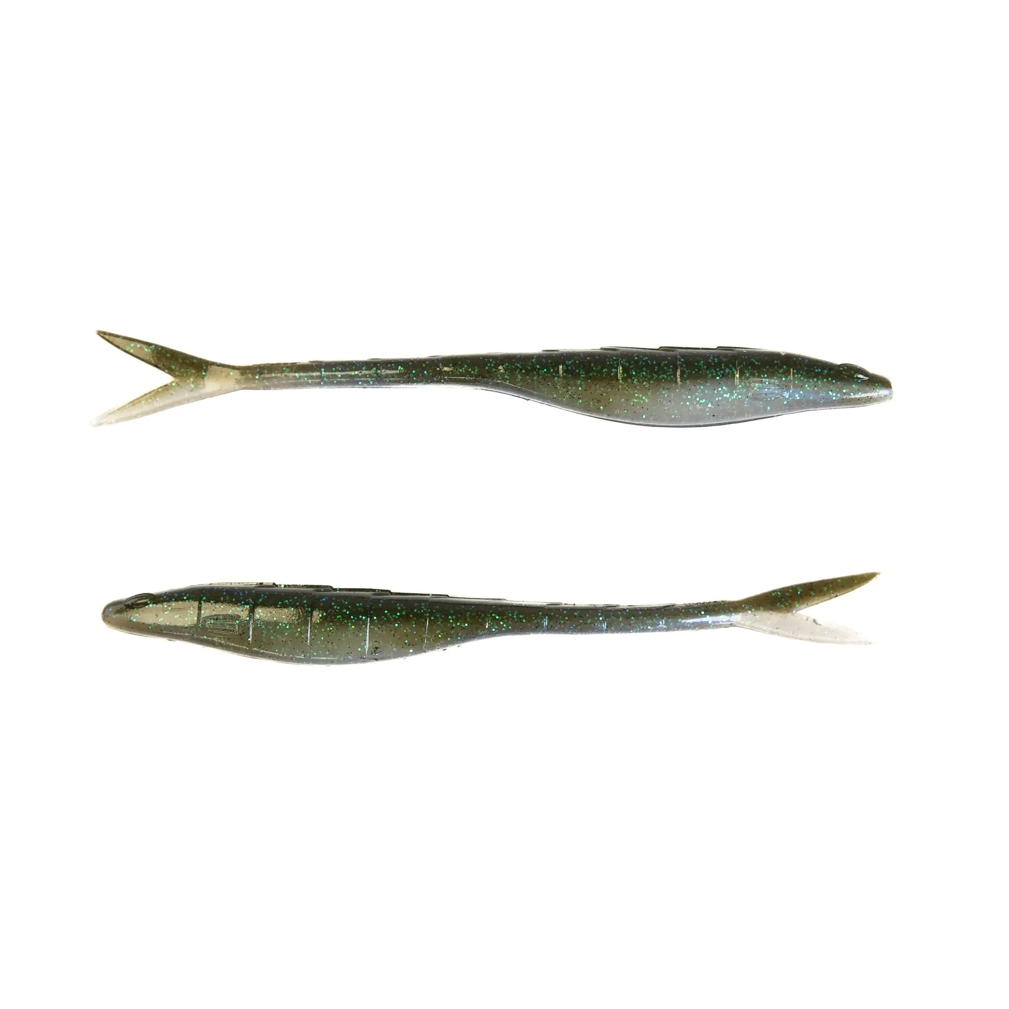 Googan Baits Dart Soft Plastic Jerkbait - High-Performance Freshwater Fishing Lure, Clamshell Pack, Perfect Shape, Suspension Bass Targeting, Wounded Look, Engineered for Success