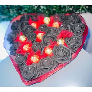 Floral Chocolate Bouquet Arrangement (Medium)