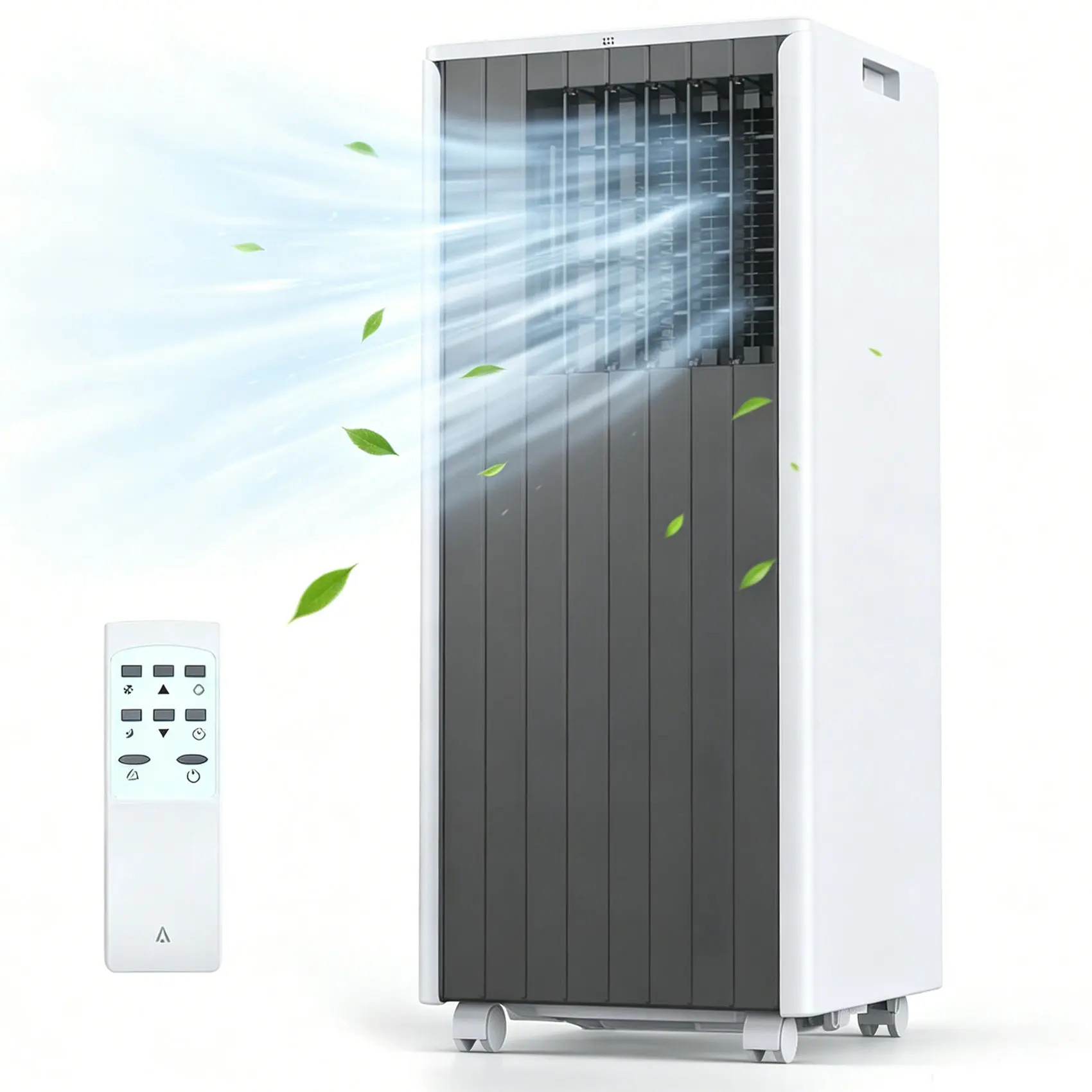 Garvee 8000 BTU Portable Air Conditioner, Compact Unit with Cooling, Dehumidifier, Fan and Sleep Mode, Energy Efficient AC with Remote & 24H Timer, Perfect for Rooms Up to 350 Sq.