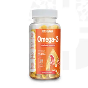Omega 3 Fish oil 120 softgels 350 mg animal